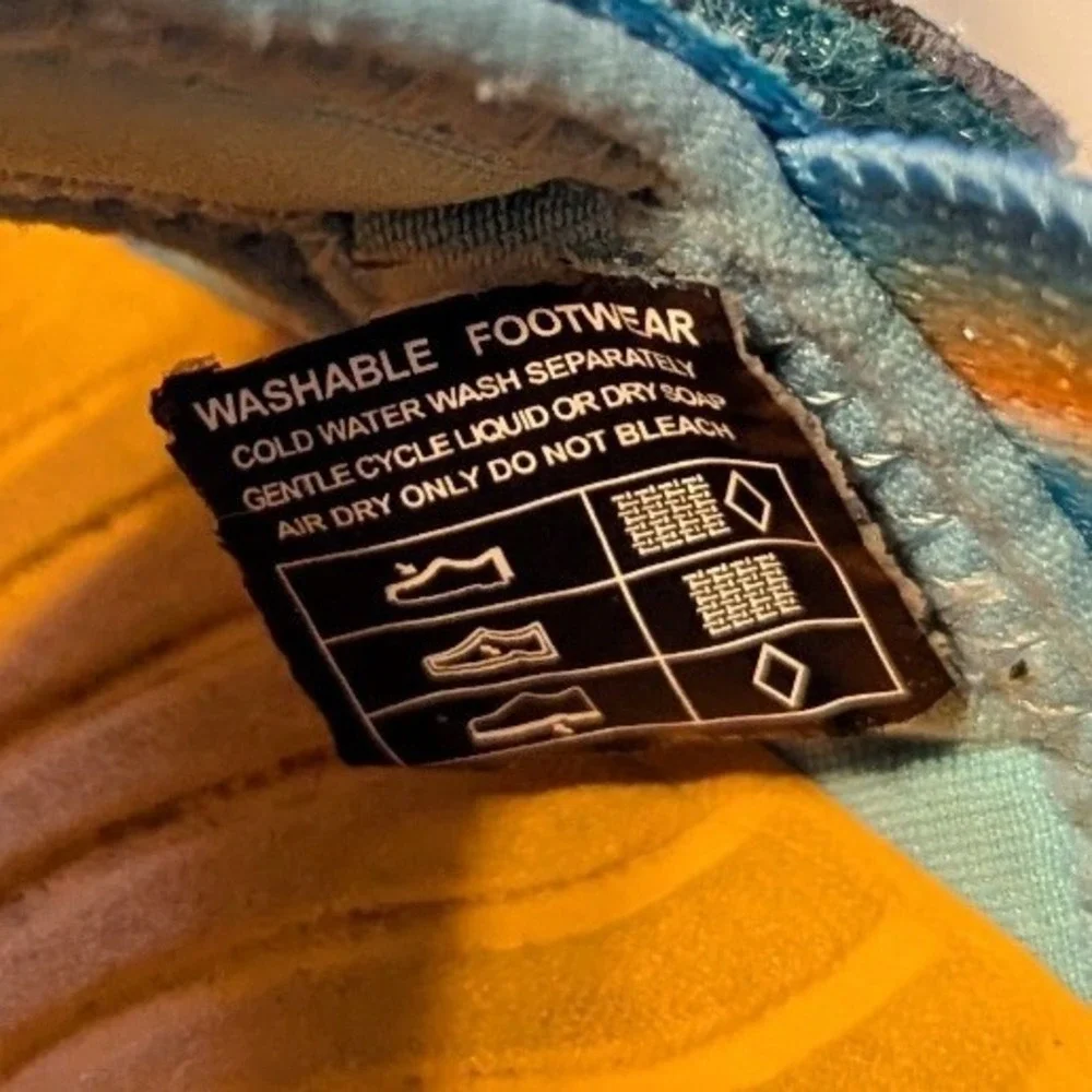 Keen Kids ~US 9 Blue Orange Gradient Sport Sandals Toddler Adjustable Straps